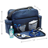 Original Home Health Shoulder Bag Medical Tote Navy Blue Nylon 7 X 11 X 14 Inch (810090_EA) 1/EA