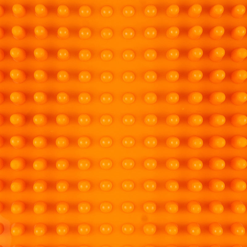 Kanjo Acupressure Foot Mat Orange PVC Plastic 10-1/2 X 13-1/2 Inch (1236441_EA) 1/EA