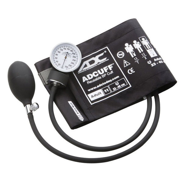 Prosphyg™760 Series Aneroid Sphygmomanometer Unit Adult Cuff Nylon Cuff 23 - 40 cm Pocket Aneroid (421655_EA) 1/EA