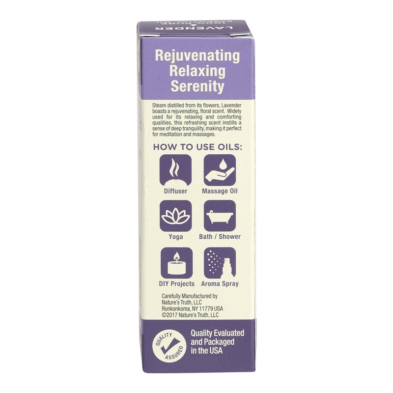Nature's Truth® Pure Essential Oil Lavender Oil Oil 15 mL (1150096_EA) 1/EA