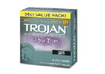 Trojan® Condom Lubricated One Size Fits Most 36 per Box (1111787_PK) 1/PK