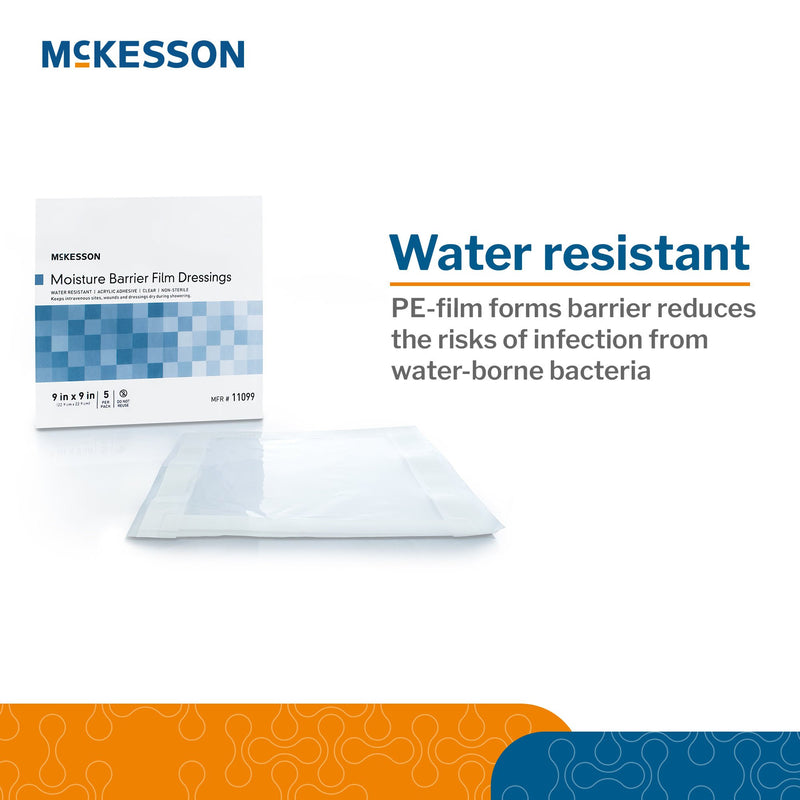 McKesson IV Site Barrier Protector 9 X 9 Inch NonSterile (1162467_PK) 5/PK
