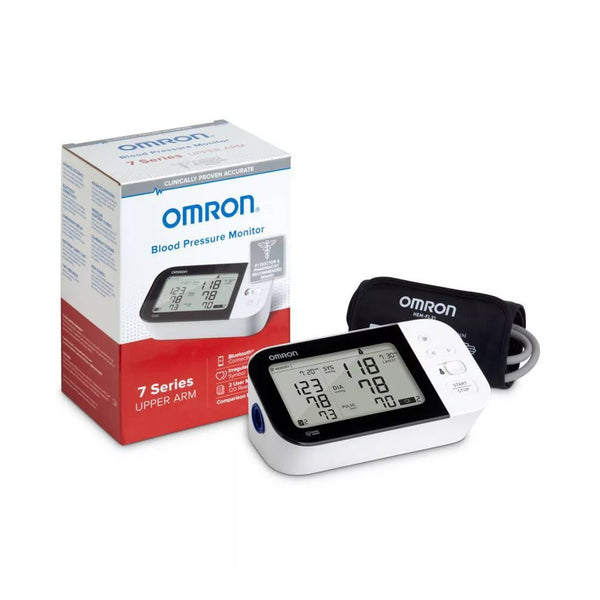 Omron®7 Series™ Home Automatic Digital Blood Pressure Monitor Wide Range Nylon Cuff 23 - 43 cm Desk Model (1150428_EA) 1/EA