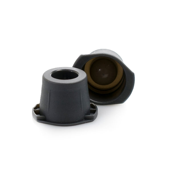 McKesson Tube Closure Polyethylene Snap Cap Gray 12 mm / 13 mm / 16 mm (Universal) For Most 12 / 13 / 16 mm Evacuated Glass Blood Collection Tubes and Plastic Test Tubes NonSterile (1082090_BG) 1000/BG