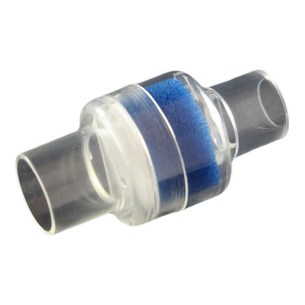 MC-700 Heat and Moisture Exchanger with Filter 30.4 mg H2O/L @ VT 500 mL 0.69 cm H2O @ 30 LPM (1137855_EA) 1/EA