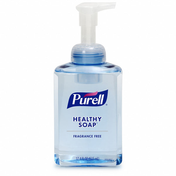 Purell® Healthy Soap® Gentle & Free Soap Foaming 17.4 oz. Pump Bottle Unscented (1219307_CS) 4/CS