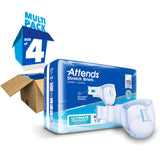 Attends® Stretch Unisex Adult Incontinence Brief Medium / Regular Disposable Heavy Absorbency (980213_BG) 24/BG