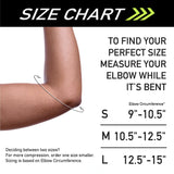 Spark Kinetic Elbow Support Large Pull-On Sleeve Left or Right Elbow 12-1/2 to 15 Inch Elbow Circumference Black (1228920_EA) 1/EA