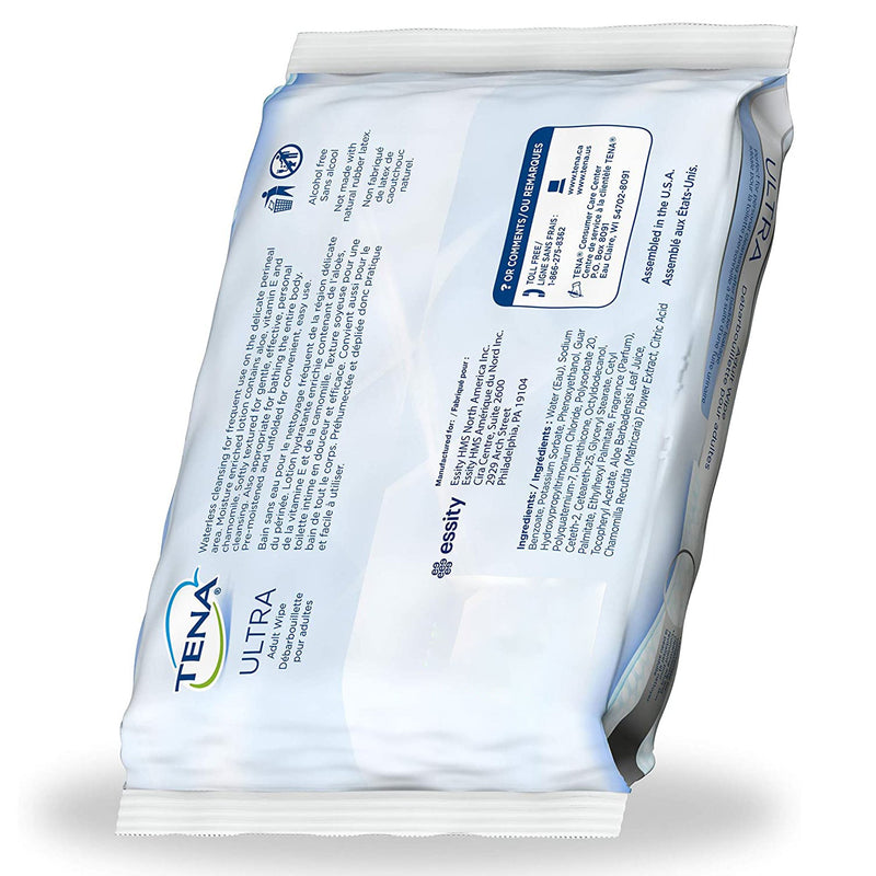 TENA ProSkin™ UltraFlush® Flushable Personal Wipe Soft Pack Scented 48 Count (931638_CS) 576/CS