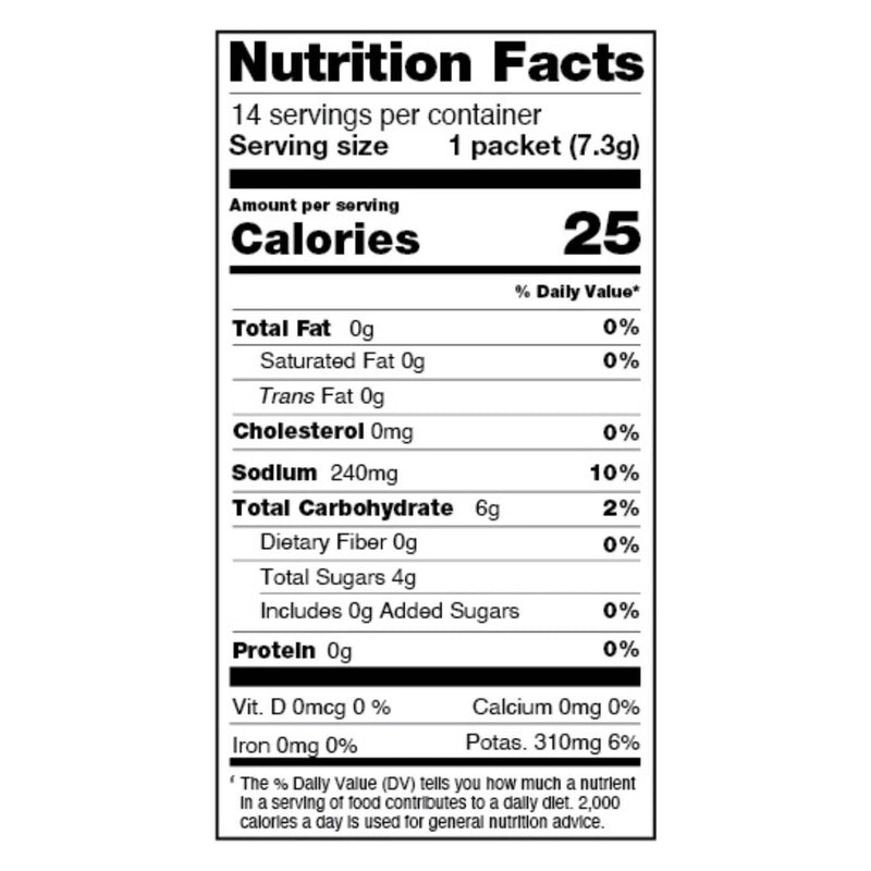 Cure® Oral Electrolyte Solution Lemonade Flavor 7.3 Gram Electrolyte (1256708_PK) 14/PK