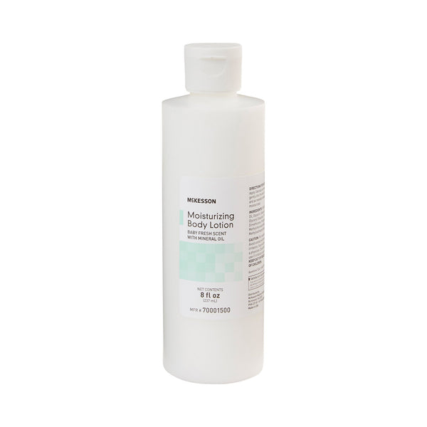 McKesson Hand and Body Moisturizer 8 oz. Bottle Baby Fresh Scent Lotion (660937_EA) 1/EA