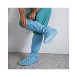Hi Guard® Boot Cover One Size Fits Most Knee High Nonskid Sole Blue NonSterile (204038_CS) 150/CS