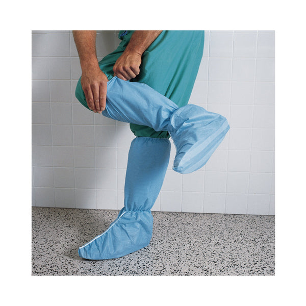 Hi Guard® Boot Cover One Size Fits Most Knee High Nonskid Sole Blue NonSterile (204038_CS) 150/CS