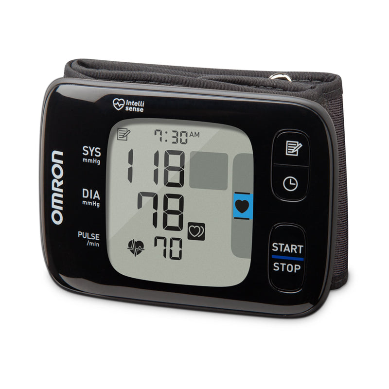 Omron®7 Series™ Home Automatic Digital Blood Pressure Monitor One Size Fits Most Cuff Cloth Fabric Cuff 12 - 20 cm Wrist (1150236_EA) 1/EA