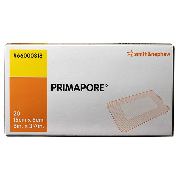 Primapore Island Dressing 3-1/8 X 6 Inch Rectangle Sterile Film Backing (364609_CS) 200/CS