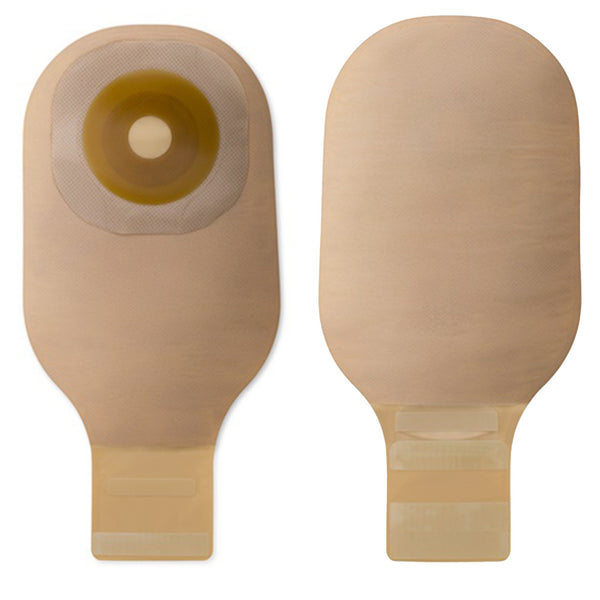 Premier™ Flextend™ Colostomy Pouch One-Piece System 12 Inch Length Flat, Pre-Cut 1 Inch Stoma Drainable (485643_BX) 10/BX