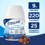 Ensure® Compact Therapeutic Nutrition Shake Oral Supplement Milk Chocolate Flavor Liquid 4 oz. Bottle (1217810_EA) 1/EA