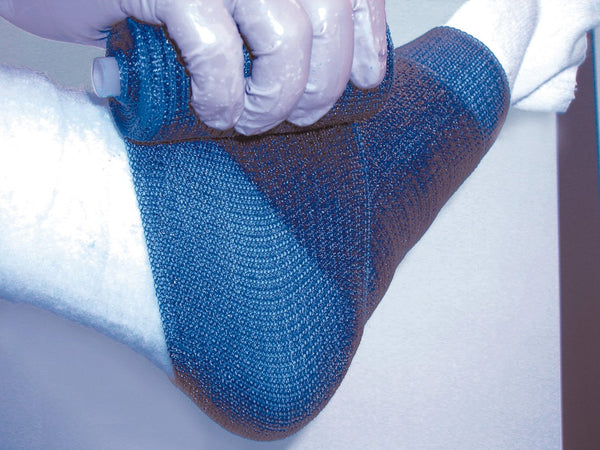 Delta-Lite® Plus Cast Tape 4 Inch X 12 Foot Fiberglass / Resin Light Blue (653377_BX) 10/BX