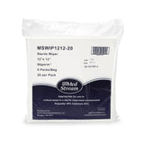 McKesson Cleanroom Wipe ISO Class 5 20 Count Bag 12 X 12 Inch Sterile Disposable (1139247_CS) 1280/CS
