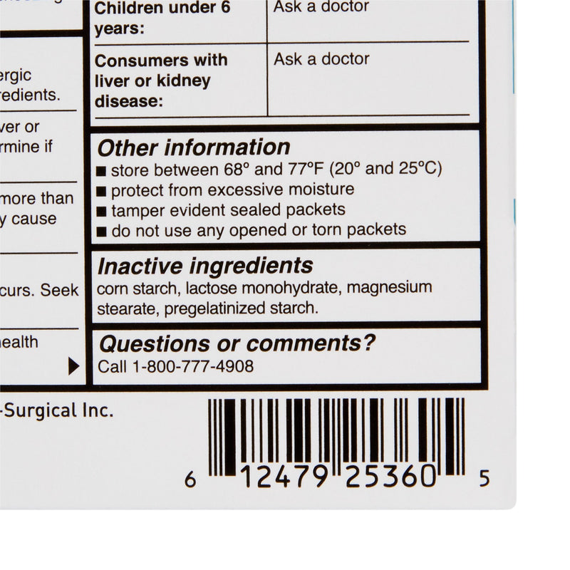 McKesson Allergy Relief 10 mg Strength Tablet 1 per Packet (1111728_BX) 50/BX