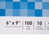 McKesson Reclosable Bag 6 X 9 Inch Polyethylene Clear Zipper Closure (911643_BX) 10/BX