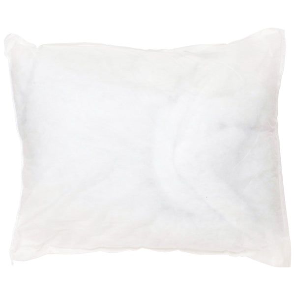 McKesson Bed Pillow 18 X 24 Inch White Single Patient Use (939589_EA) 1/EA