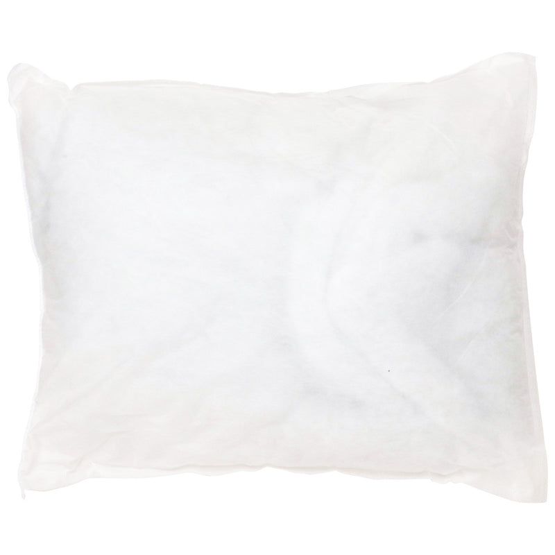 McKesson Bed Pillow 18 X 24 Inch White Single Patient Use (939589_EA) 1/EA
