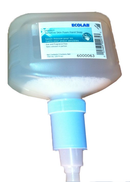 Endure™ Sensitive Skin Soap Foaming 750 mL Dispenser Refill Bottle Unscented (880858_CS) 6/CS