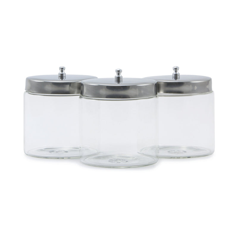 McKesson Sundry Jar 4 X 4 Inch Glass Clear (488897_EA) 1/EA