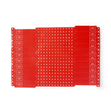 Sentry® SuperBand® Identification Wristband Alert Band Permanent Snap Allergy Alert (362549_BX) 250/BX