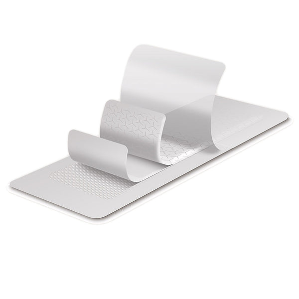 Mepilex® Border Post-Op Foam Dressing 4 X 10 Inch With Border Film Backing Silicone Adhesive Rectangle Sterile (1058163_BX) 5/BX