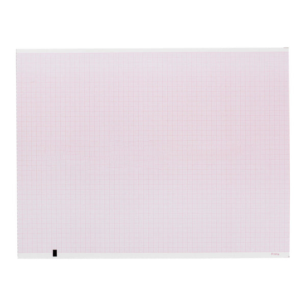 Mortara Recording Chart Paper Z-Fold Red Grid (938544_EA) 1/EA