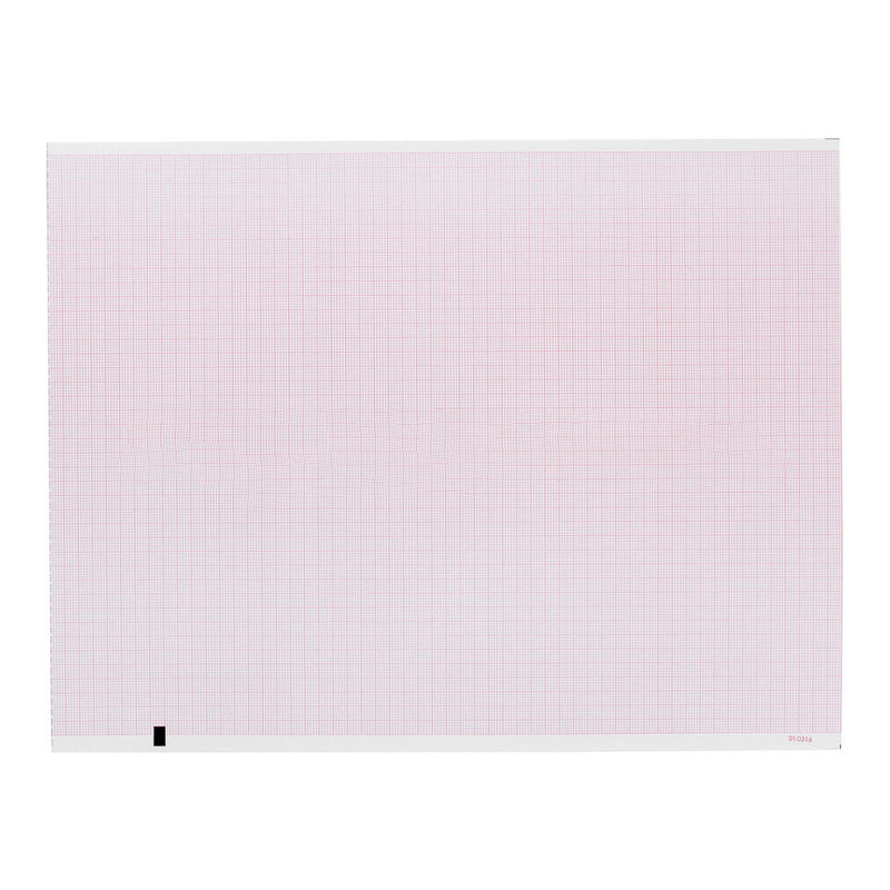 Mortara Recording Chart Paper Z-Fold Red Grid (938544_EA) 1/EA