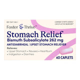 Foster & Thrive™ Anti-Diarrheal 262 mg Strength Caplet 40 per Bottle (1235108_BT) 1/BT
