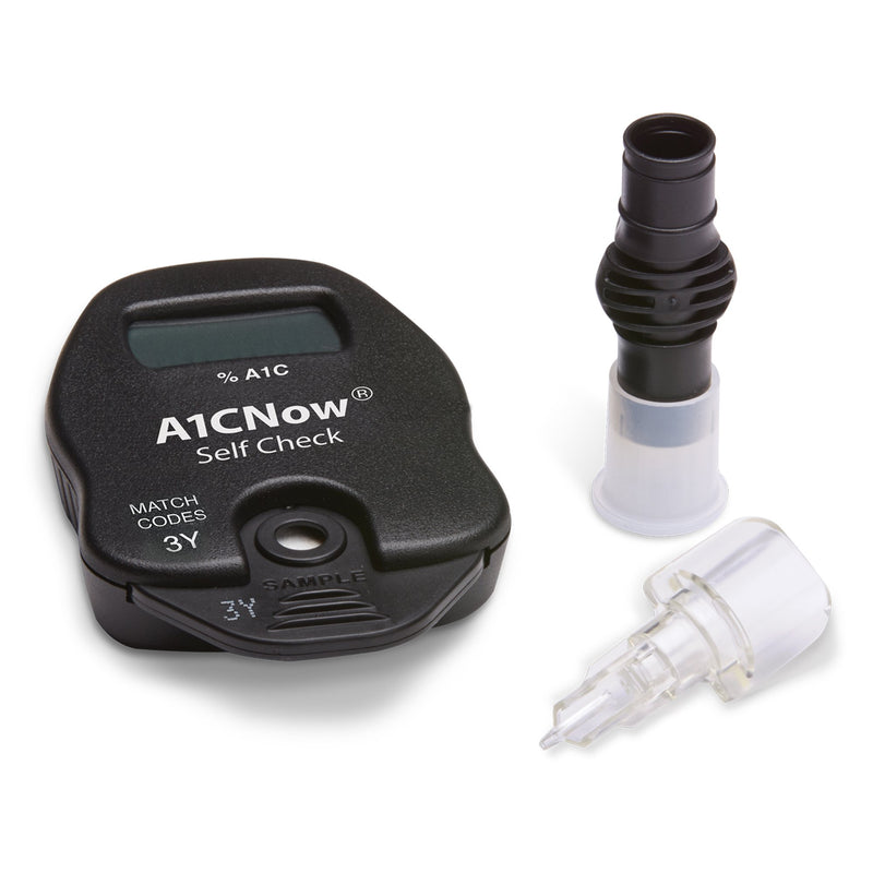 A1CNow® Self Check HbA1c Test Kit HbA1c Test 4 Tests CLIA Waived (1121188_CS) 192/CS