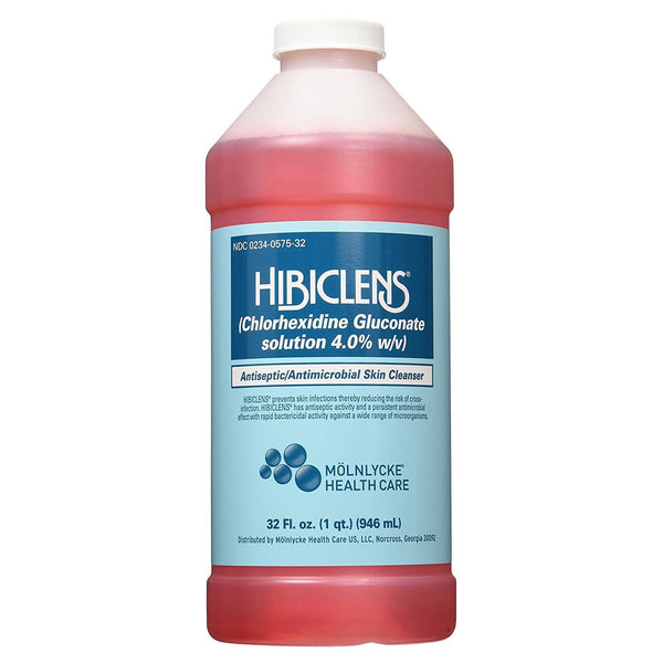 Hibiclens® Antiseptic / Antimicrobial Skin Cleanser 32 oz. Bottle 4% Strength CHG (Chlorhexidine Gluconate) NonSterile (81494_CS) 12/CS
