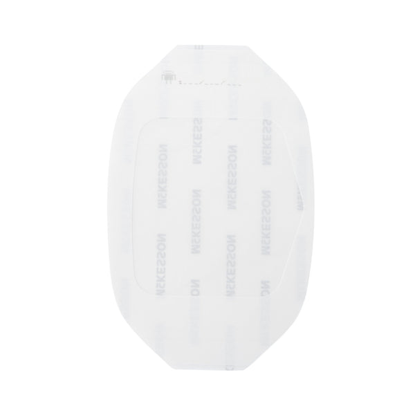 McKesson Transparent Film Dressing 4 X 4-3/4 Inch Frame Style Delivery Octagon Sterile (886409_EA) 1/EA