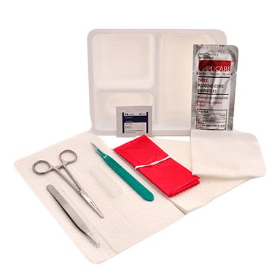 LSL Industries Incision and Drainage Procedure Tray (1157080_CS) 20/CS