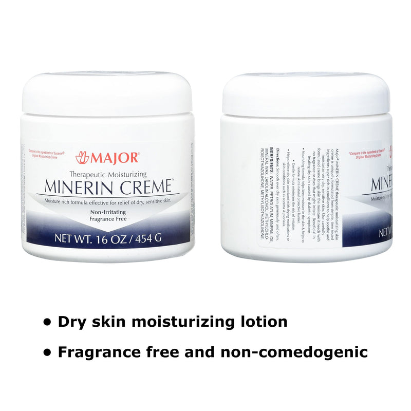Minerin® Hand and Body Moisturizer 16 oz. Jar Unscented Cream (508052_EA) 1/EA