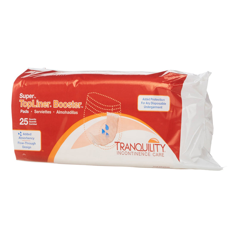 Tranquility® TopLiner™ Booster Pad 4-1/4 X 15 Inch Heavy Absorbency Super Absorbent Core Super (875507_CS) 200/CS
