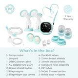 Zomee Double Electric Breast Pump Kit Zomee (1183315_EA) 1/EA
