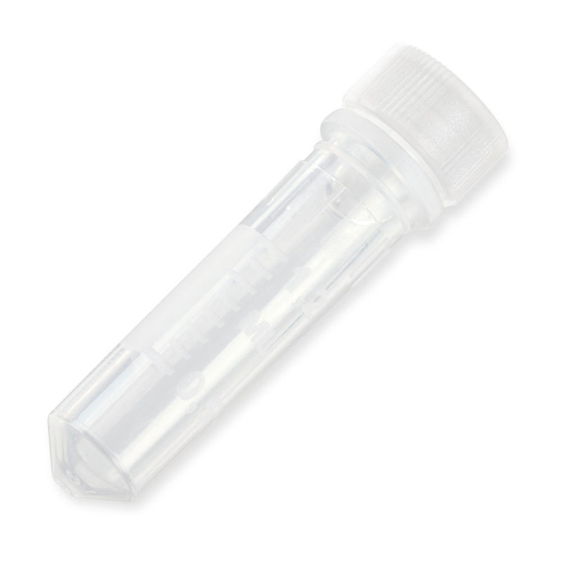 Globe Scientific Microcentrifuge Tube Plain 2 mL Screw Cap Polypropylene Tube (1270101_BG) 500/BG