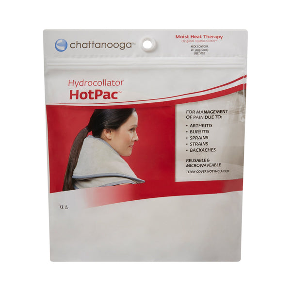 HotPac™ Contour Moist Heat Therapy Pad Neck One Size Fits Most Canvas Reusable (30800_EA) 1/EA