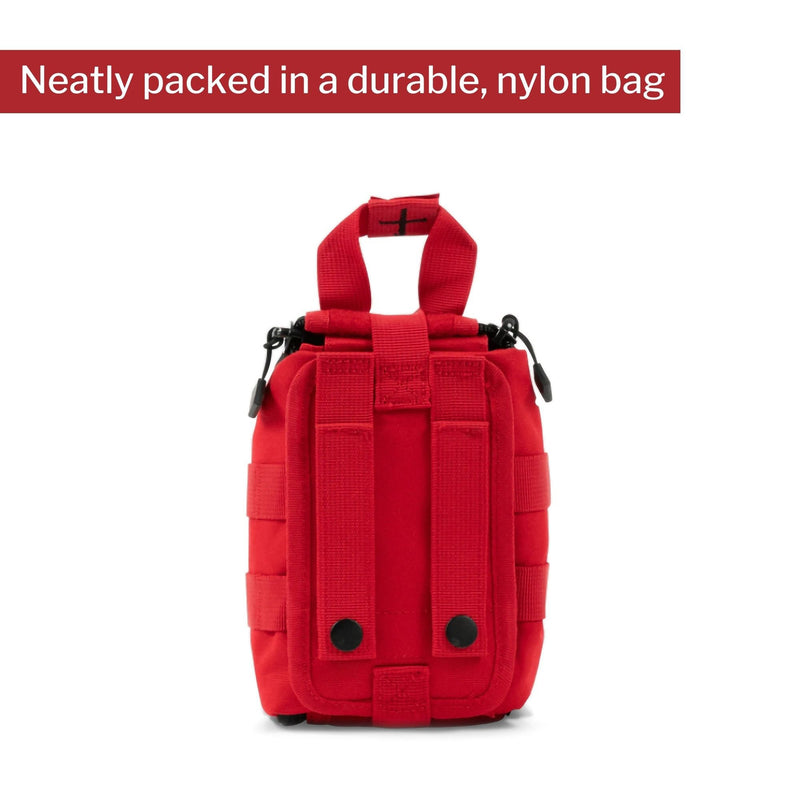My Medic™ TFAK Trauma First Aid Kit Red Nylon Bag (1207732_EA) 1/EA