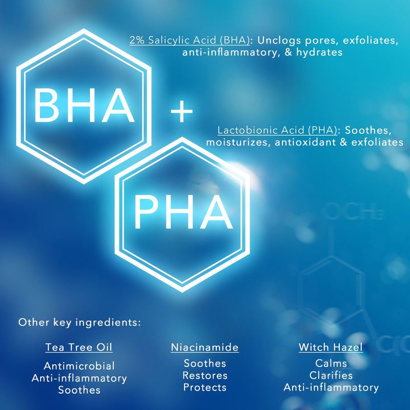 ESPADA BHA+PHA Blemish Solution Acne Treatment 15 mL Gel (1244528_EA) 1/EA