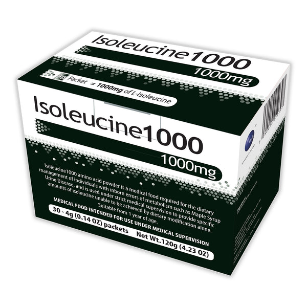 Isoleucine1000 Oral Supplement Unflavored Powder 1 Gram Individual Packet (1142448_EA) 1/EA