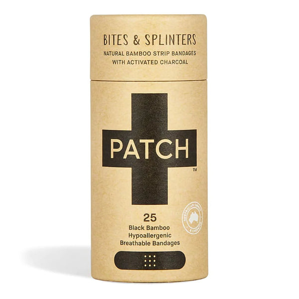 Patch™ Adhesive Strip 3/4 X 3 Inch Bamboo s/b Bamboo / Charcoal Rectangle Tan Sterile (1197652_CT) 25/CT