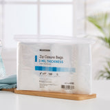 McKesson Reclosable Bag 6 X 9 Inch Polyethylene Clear Zipper Closure (911643_BX) 10/BX