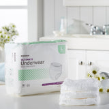 McKesson Unisex Adult Absorbent Underwear Pull On with Tear Away Seams Large Disposable Heavy Absorbency (1123836_BG) 18/BG