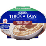 Thick & Easy® Purees Thickened Food 7 oz. Tray Maple Cinnamon French Toast Flavor Puree IDDSI Level 2 Mildly Thick (797230_CS) 7/CS